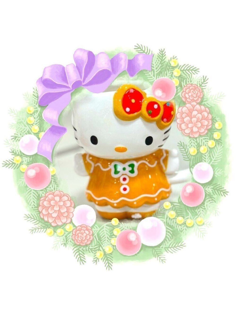 Hello Kitty Gingerbread holiday mug 2024!! Just released and limited!